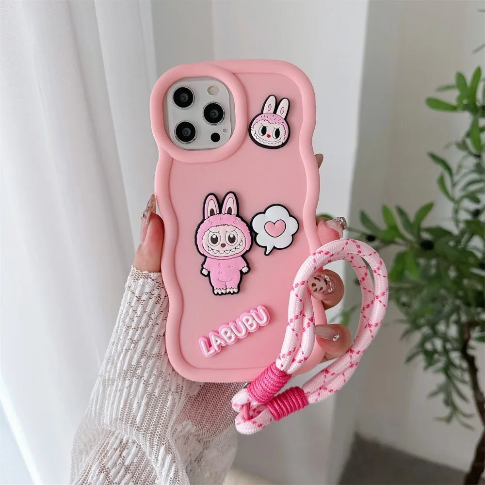 Labubu iPhone Case iPhone X/ Xs / Pink Labubu iPhone Case iPhone X/ Xs / Pink