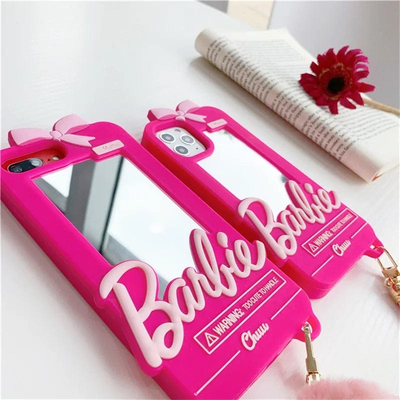 pink barbie case