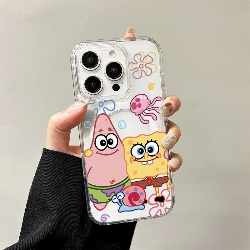 SpongeBob Phone Case - Gurl Cases iPhone 12 / A SpongeBob Phone Case - Gurl Cases iPhone 12 / A