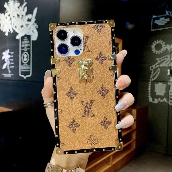 Louis Vuitton iPhone Square Case Soft Cover For iPhone 13 Pro Max