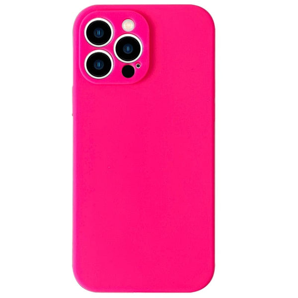 neon pink phone case