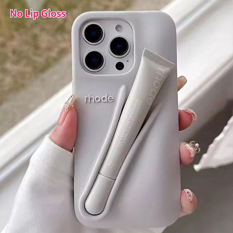 Lip Gloss iPhone Case iPhone 16 Pro / Gray
