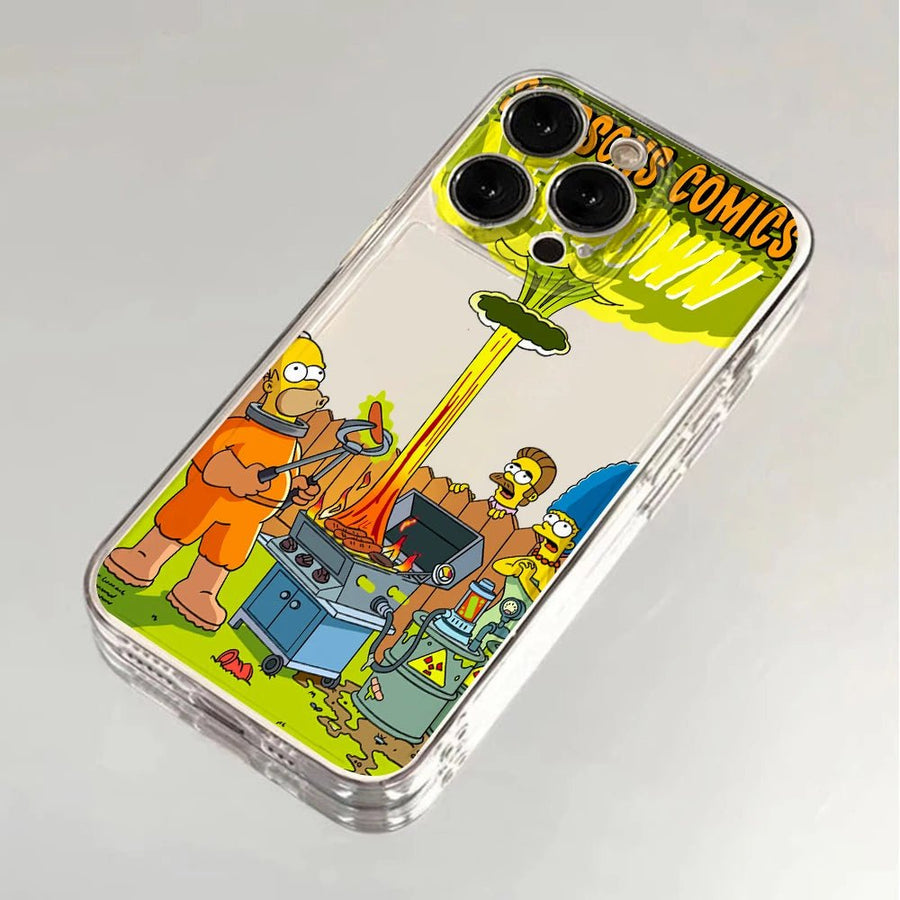 Simpsons iPhone Case iPhone 14 Pro / B Simpsons iPhone Case iPhone 14 Pro / B