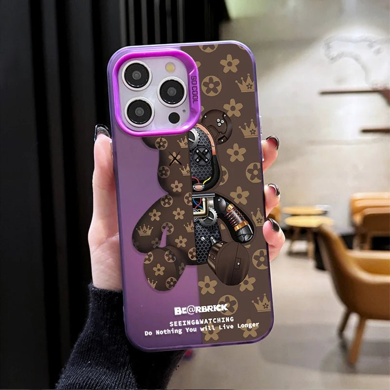 Kaws iPhone Case iPhone 17 / Purple