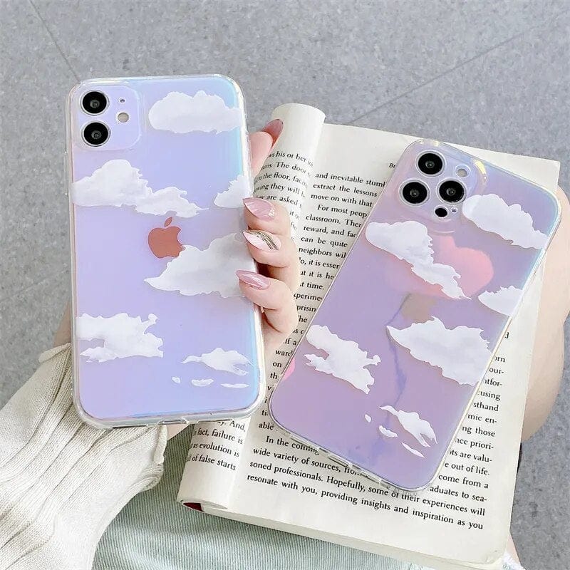 clouds phone case