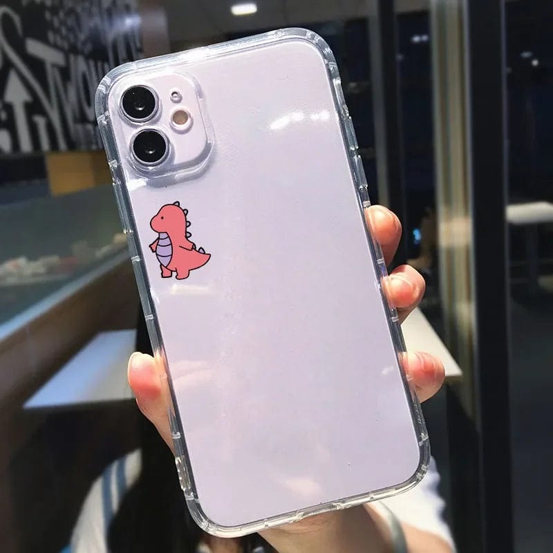Couple Dinosaur Phone Case iPhone 12 / B
