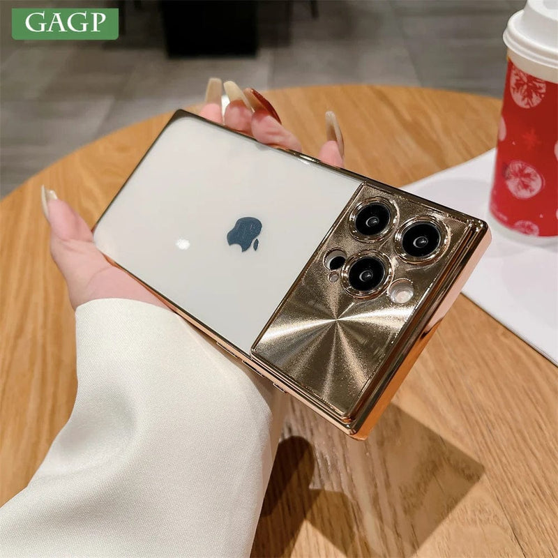 Electroplated Square Phone Case