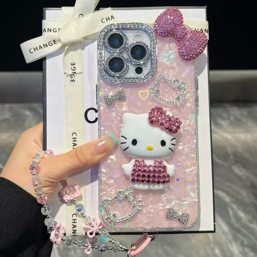 Hello Kitty iPhone Case iPhone 15 / Pink Hello Kitty iPhone Case iPhone 15 / Pink