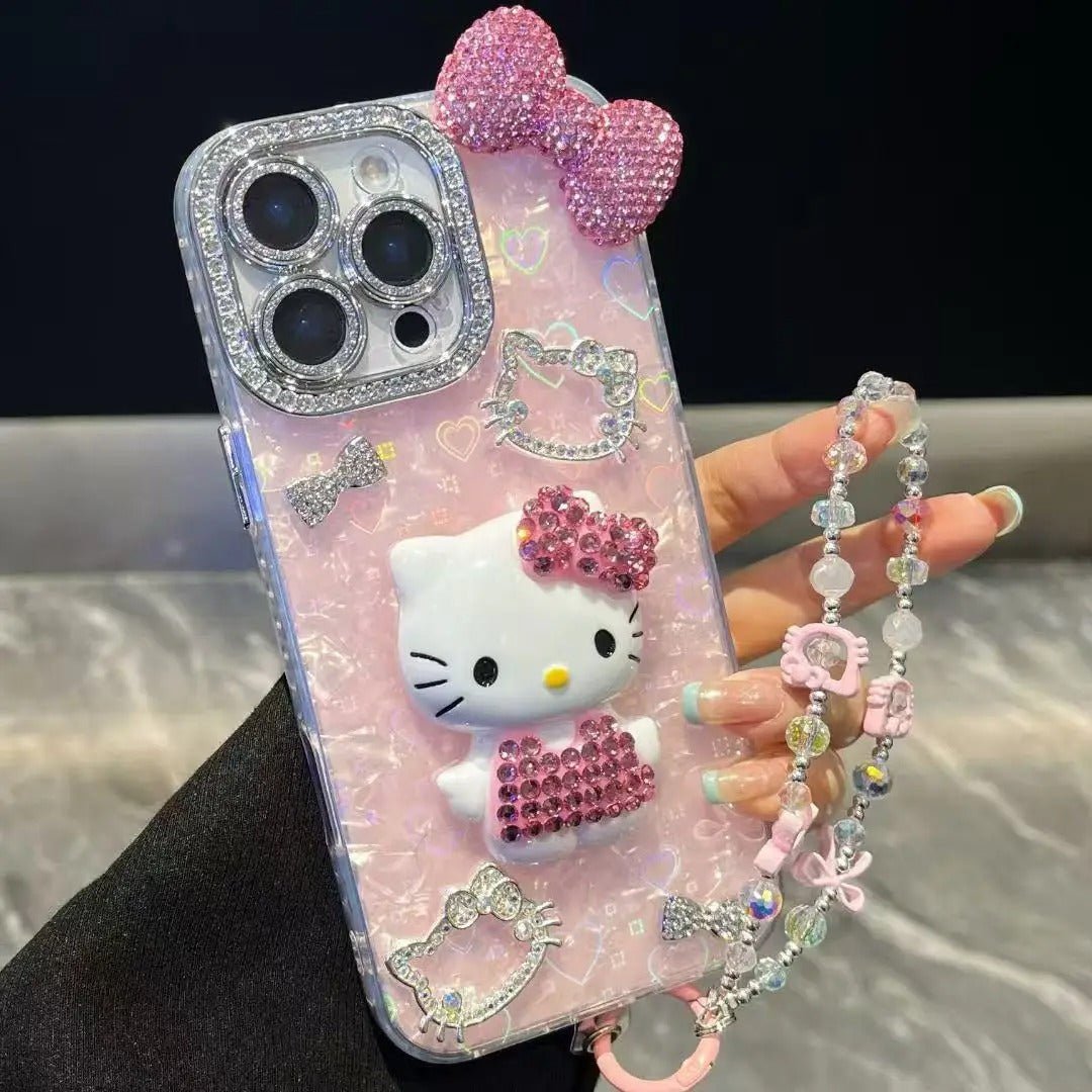 Hello Kitty iPhone Case iPhone 15 / Pink Hello Kitty iPhone Case iPhone 15 / Pink