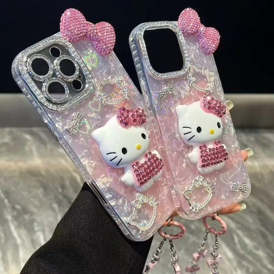 Hello Kitty iPhone Case iPhone 15 / Pink Hello Kitty iPhone Case iPhone 15 / Pink