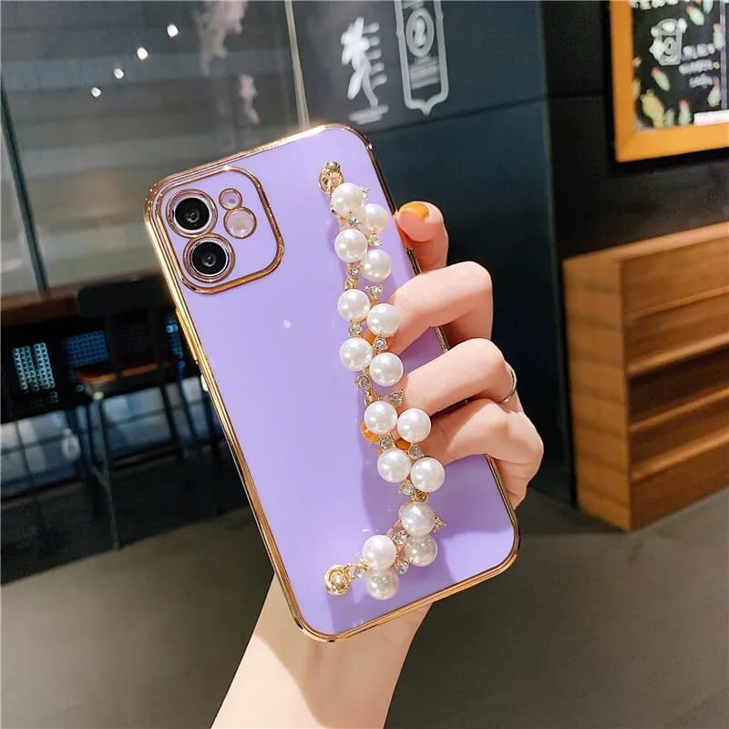 Pearl Phone Case - Gurl Cases iPhone 15 Pro Max / Purple