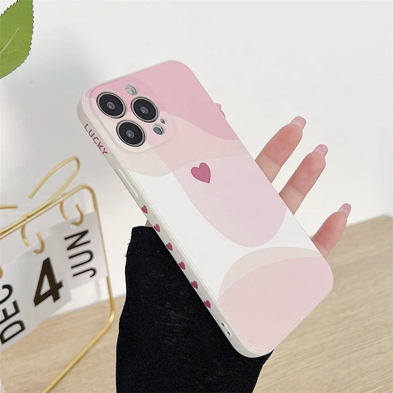 Pink Heart Phone Case