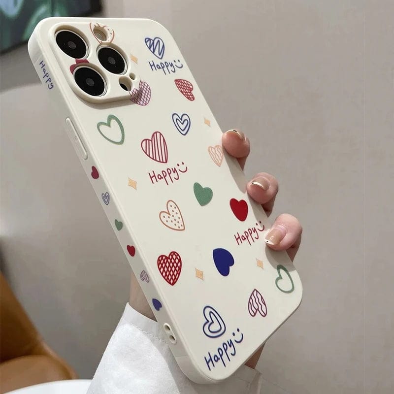 Pink Heart Phone Case