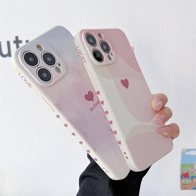 Pink Heart Phone Case