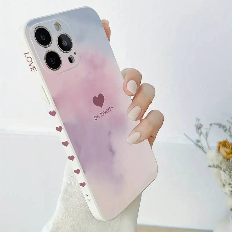 Pink Heart Phone Case