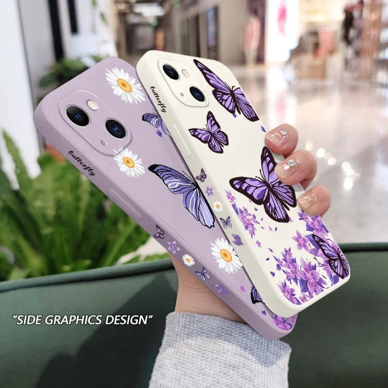 Purple Butterfly Phone Case