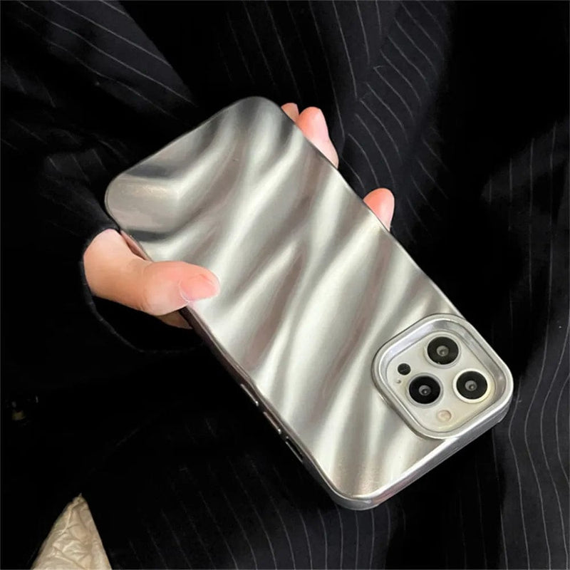 Silver iPhone Case