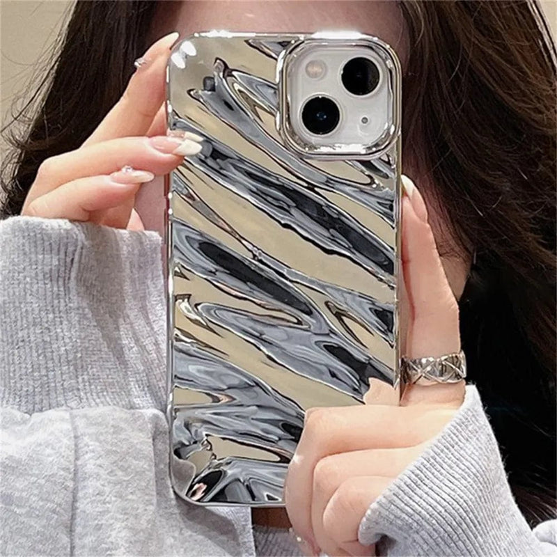 Silver Phone Case