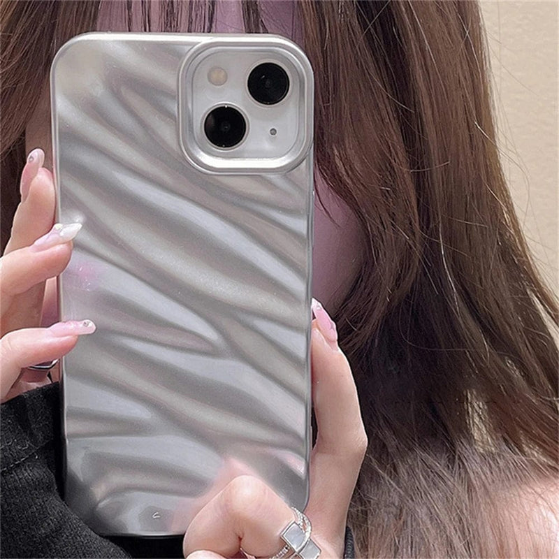 Silver Phone Case