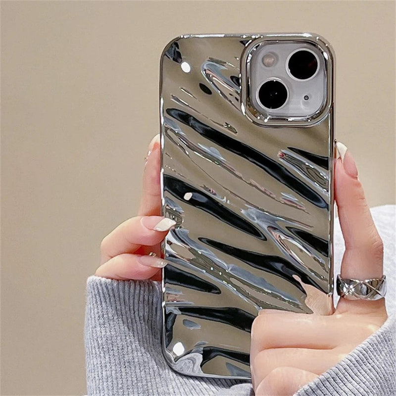 Silver Phone Case