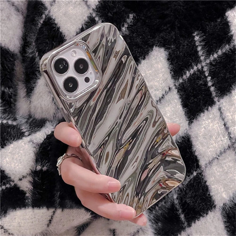 Silver Phone Case