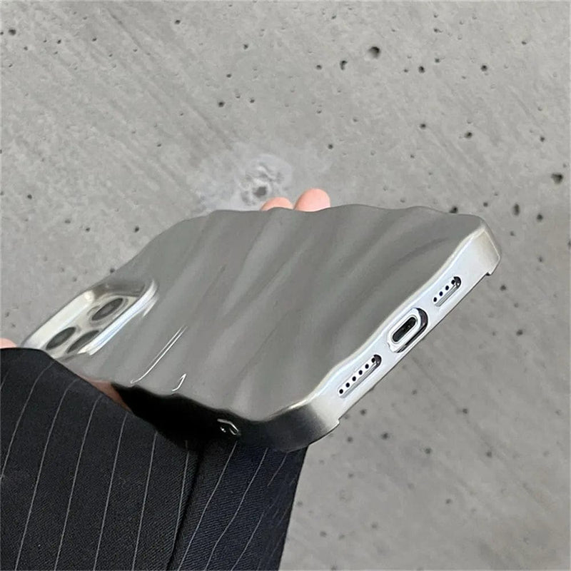 Silver Phone Case