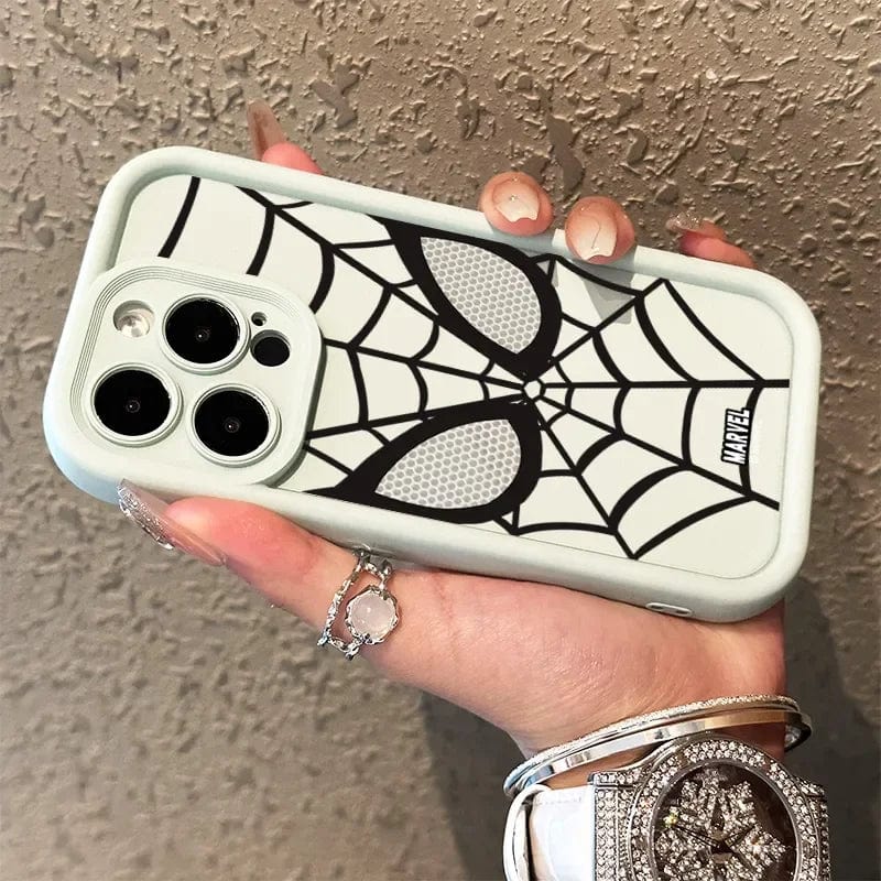 Spider Man Phone Case - Gurl Cases iPhone 16 Pro Max / Beige Spider Man Phone Case - Gurl Cases iPhone 16 Pro Max / Beige
