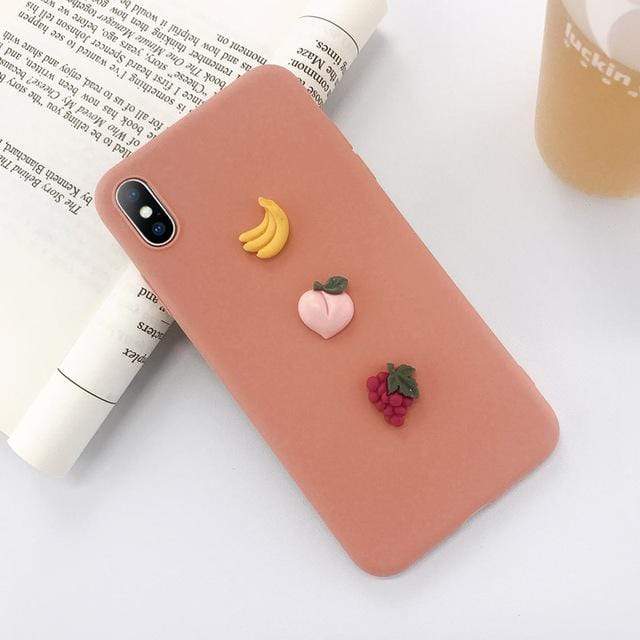 3D Fruit Phone Case