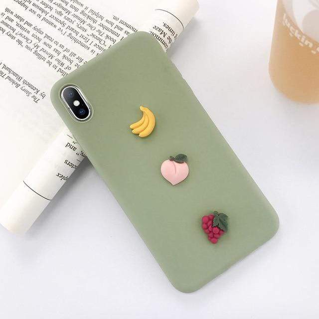 3D Fruit Phone Case