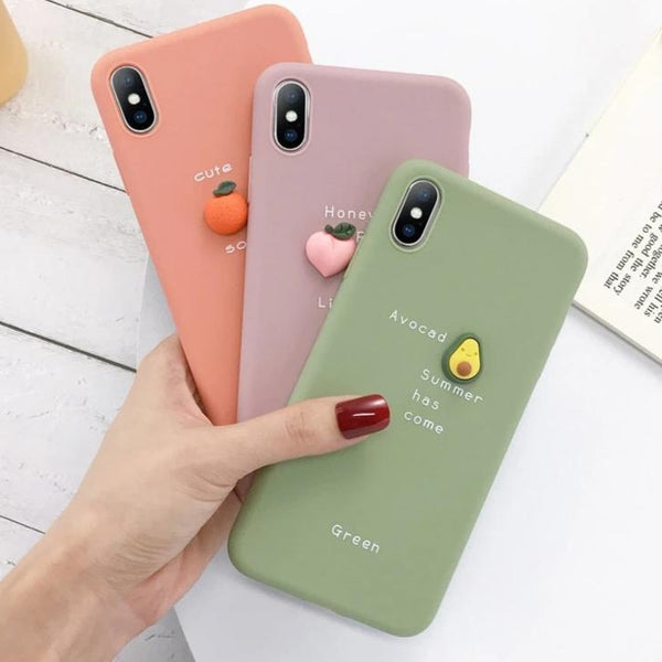 3D Fruit Phone Case