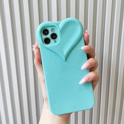 Holographic Heart Phone Case - Gurl Cases