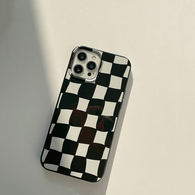 Checkered iPhone case
