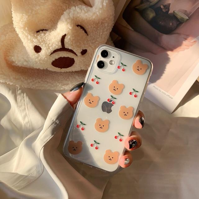 Cherry Bear iPhone Case