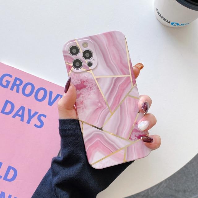 pink marble phone case | pink marble iphone case