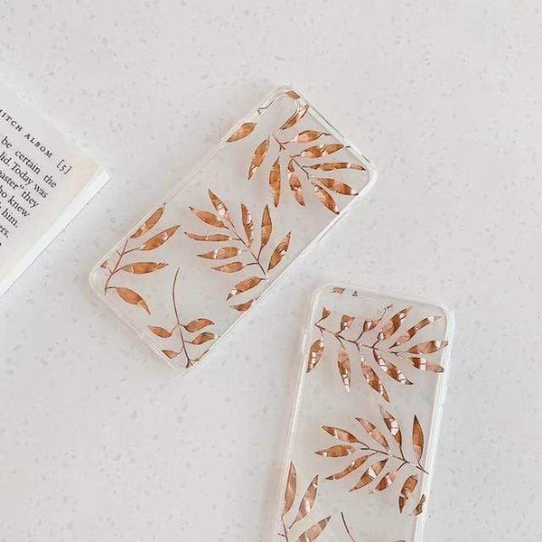 Golden Leaf iPhone Case