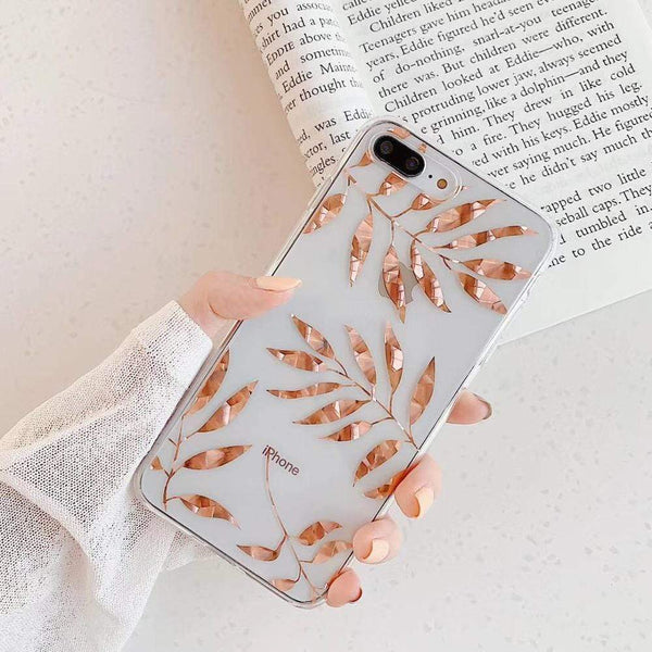 Golden Leaf iPhone Case