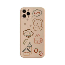 Kawaii Happy Bear Phone Case