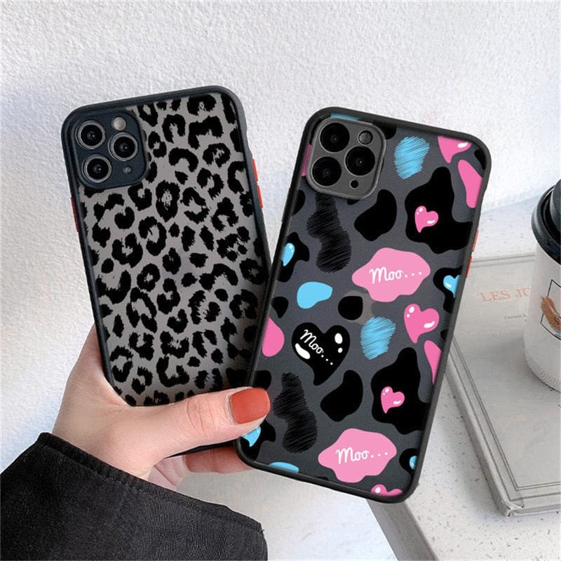 Black Leopard Phone Case