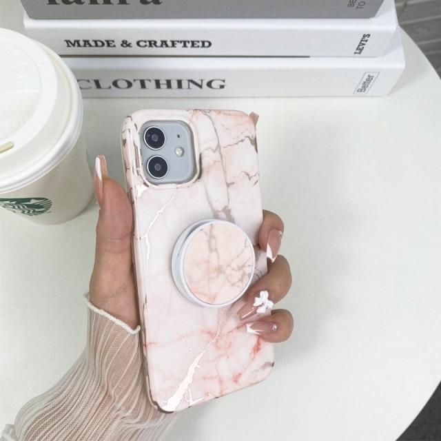 Holder Marble iPhone Cases