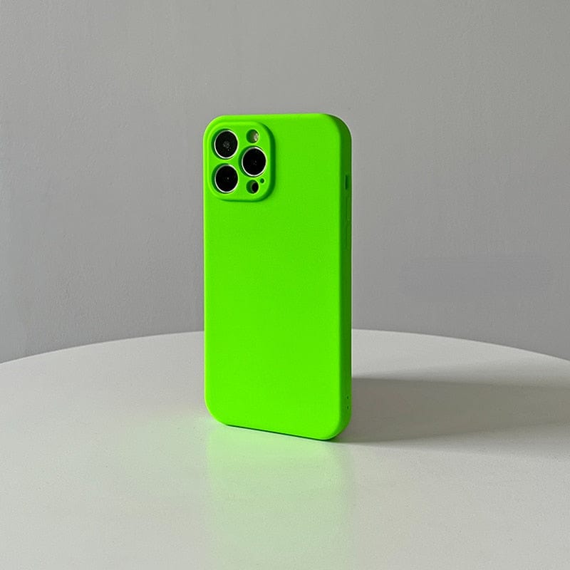 	 neon green phone case