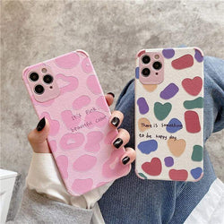 Pink Leopard iPhone Case