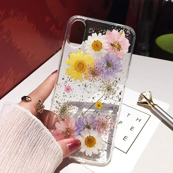 Pressed Flower iPhone Cases