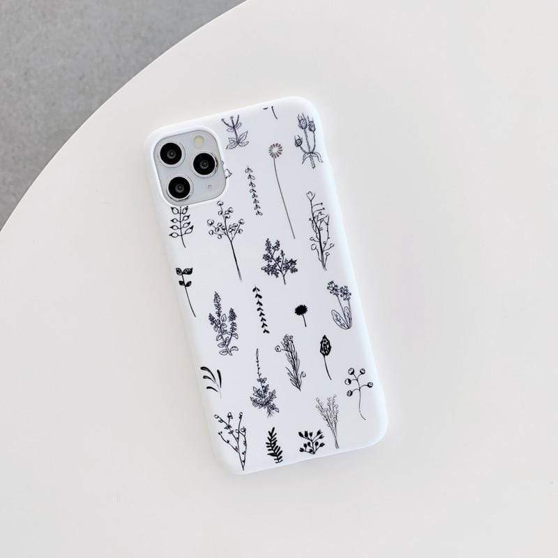 Roses And Leaves Phone Case