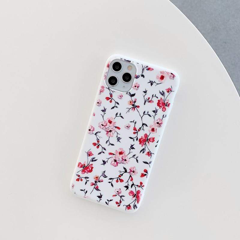 Roses And Leaves Phone Case