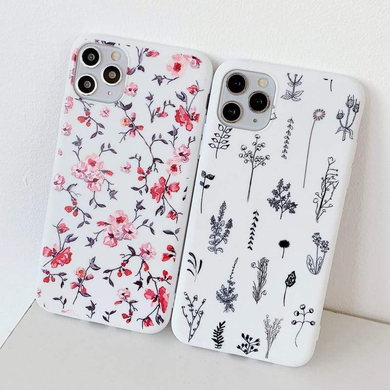 Roses And Leaves Phone Case