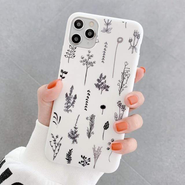 Roses And Leaves Phone Case