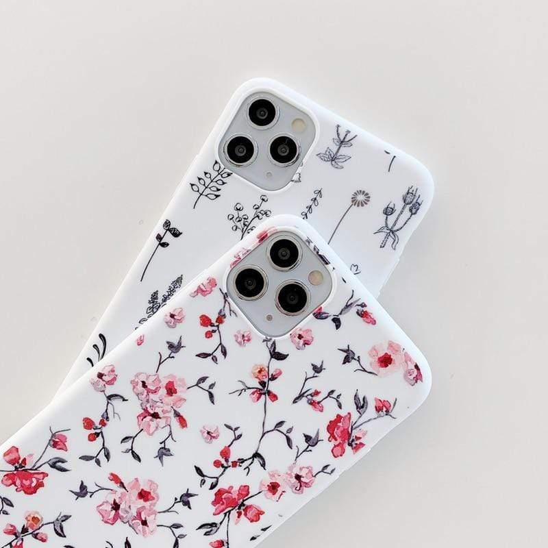 Roses And Leaves Phone Case