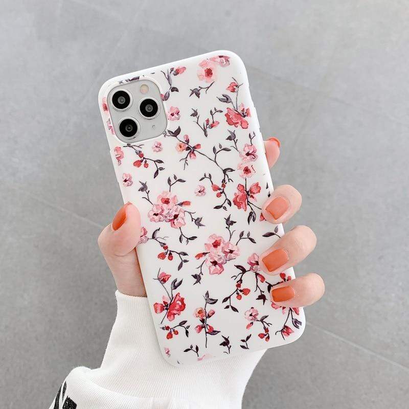 Roses And Leaves Phone Case