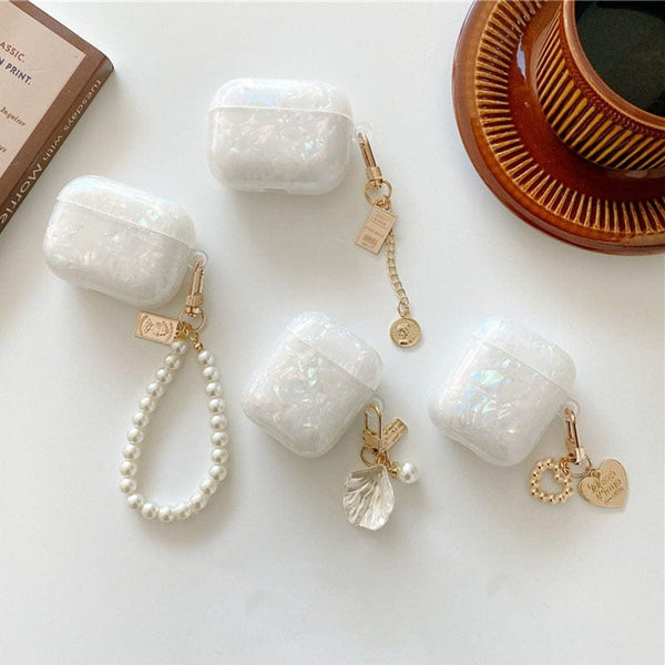 Shell Pearls AirPods Case