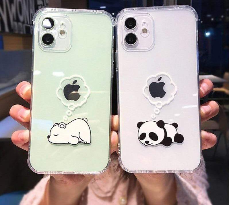 Sleeping Bear Panda iPhone Case